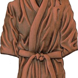 Medaglia "judogi" color bronzo