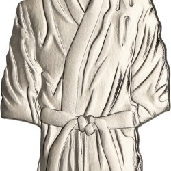 Medaglia "judogi" color argento
